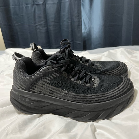 Hoka Shoes - Hoka Men's All-Black Athletic Shoes